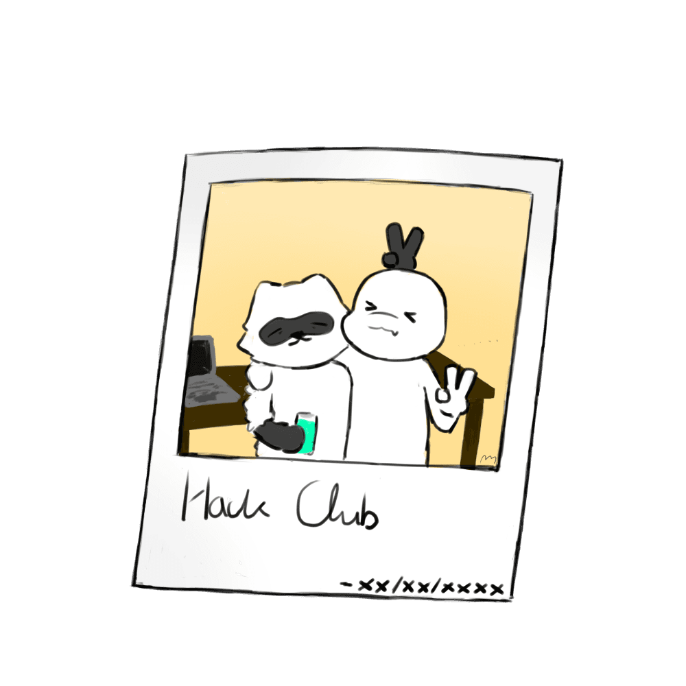 Orpheus & Heidi Polaroid Sticker